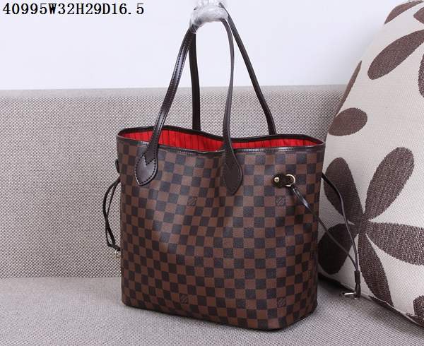 Louis Vuitton Damier Ebene Canvas NEVERFULL MM N41358 - Click Image to Close